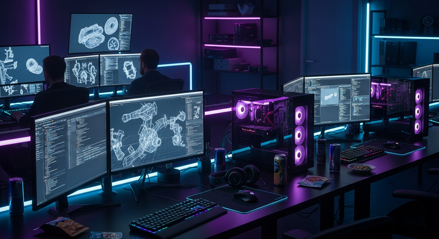 KIQQI studio workspace